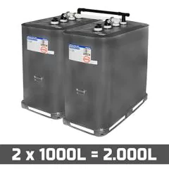 Cuve à mazout GALVA 2 x 1000L (=2000L) - jumelage largeur thumbnail