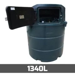 Cuve à mazout de 1340 litres en PE-HD - placement à l’intérieur ou à l’extérieur thumbnail