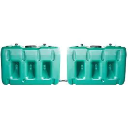 2 CUVES JUMELÉES DE 3000 L - LIÉES EN LONGUEUR