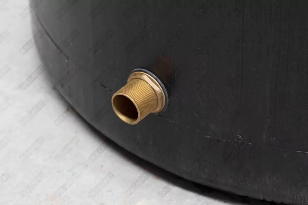Citerne à eau aérienne ronde - 2 x 15000 litres - jumelées (Ø 2,40 m)