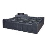 Cuve à eau aérienne ultraplate en plastique - 3000 litres