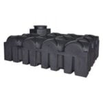 Cuve à eau aérienne ultraplate en plastique - 5000 litres