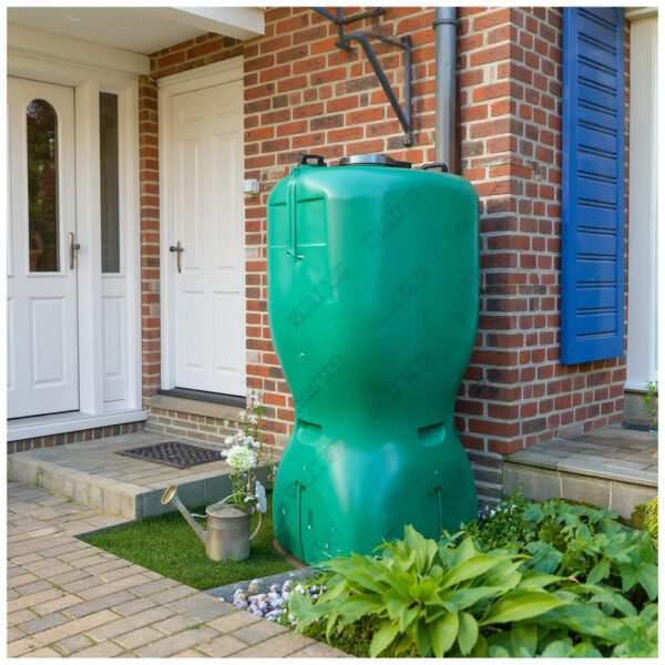 Citerne à eau de pluie aérienne 750l _ polyéthylène de haute qualité