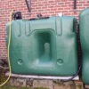 Citerne à eau de pluie rectangulaire aérienne - Avec pompe - 1500 litres