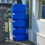 Cuve à eau de pluie rectangulaire aérienne – Eau potable – 2400 litres