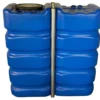 Cuve à eau de pluie rectangulaire aérienne - Eau potable - 2400 litres