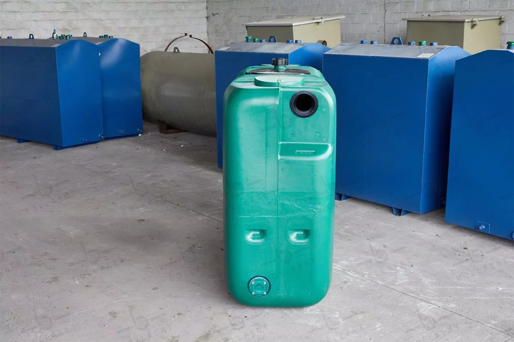 Cuve à eau de pluie rectangulaire aérienne - jumelable - 1500 litres