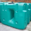 Cuve à eau de pluie rectangulaire aérienne - jumelable - 1500 litres