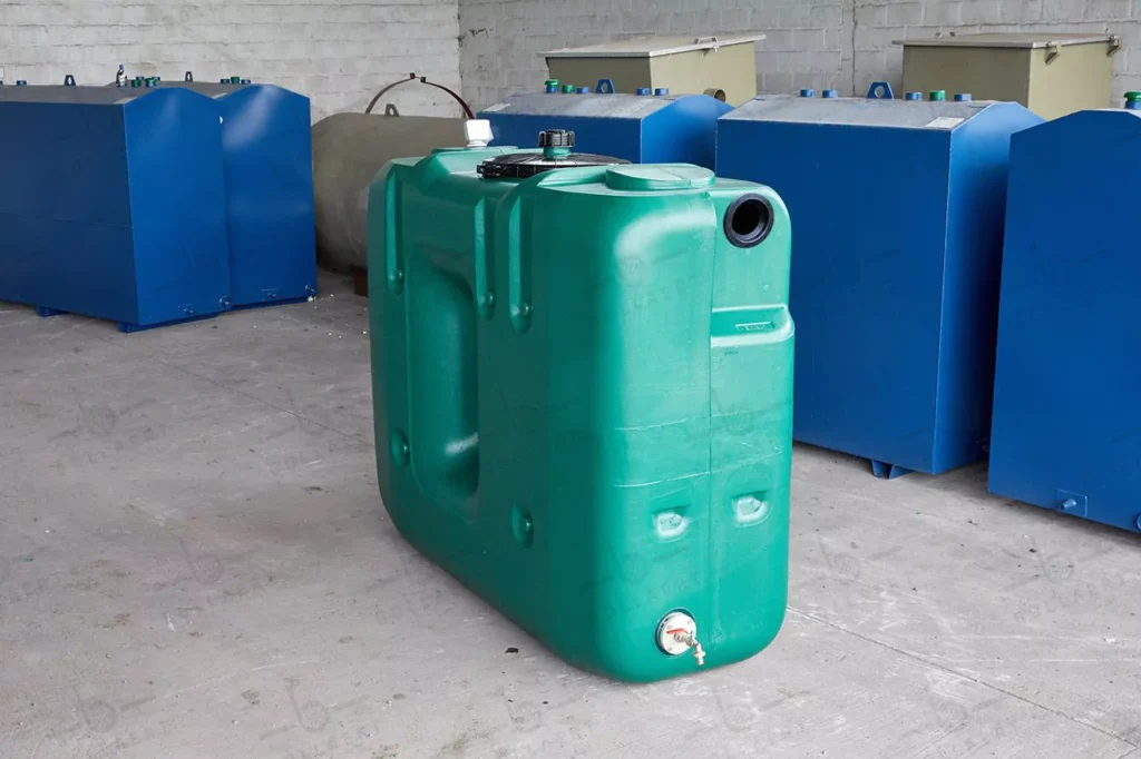 Cuve à eau de pluie rectangulaire aérienne - jumelable - 1500 litres