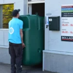 Cuve à eau de pluie rectangulaire aérienne – jumelable – 1500 litres