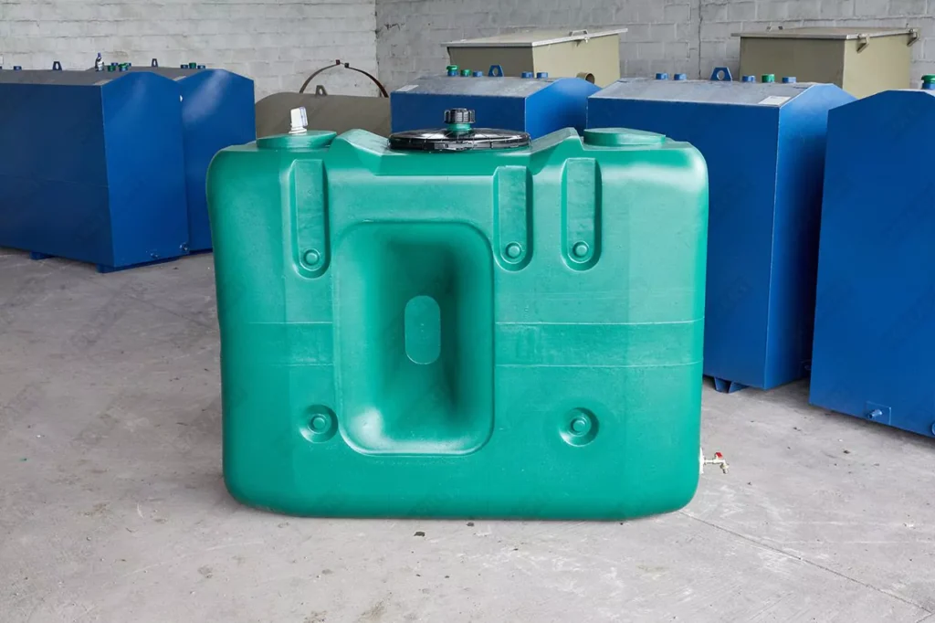 Cuve à eau de pluie rectangulaire aérienne - jumelable - 1500 litres