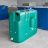 Cuve à eau de pluie rectangulaire aérienne - jumelable - 1500 litres