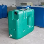 Cuve à eau de pluie rectangulaire aérienne – jumelable – 1500 litres