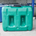 Cuve a eau de pluie rectangulaire aérienne – jumelable – 2000 litres