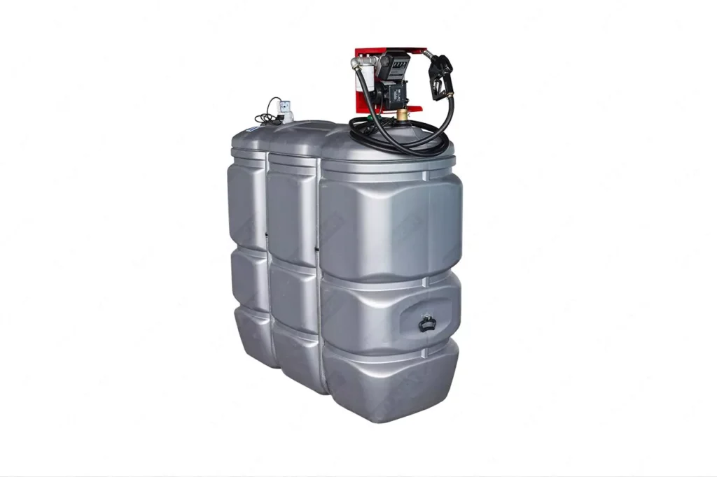 Cuve à gasoil/GNR 1500 litres avec pompe - UV-résist