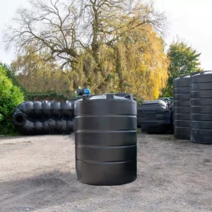 Citerne eau aérienne ronde - Avec pompe - 6000 litres (Ø 1,90 m)