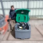Cuve de ravitaillement PE-HD – 950 litres – avec ou sans pompe