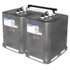 Cuve à mazout GALVA 2 x 700L (=1400L) - jumelage largeur 5