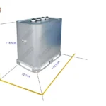 Cuve à fioul GALVA: 2 x 700L (=1400L) – jumelage longueur