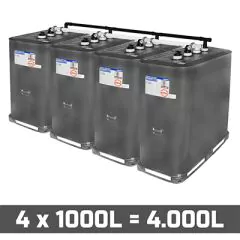 Cuve à mazout GALVA 4 x 1000L (=4000L) - jumelage largeur thumbnail