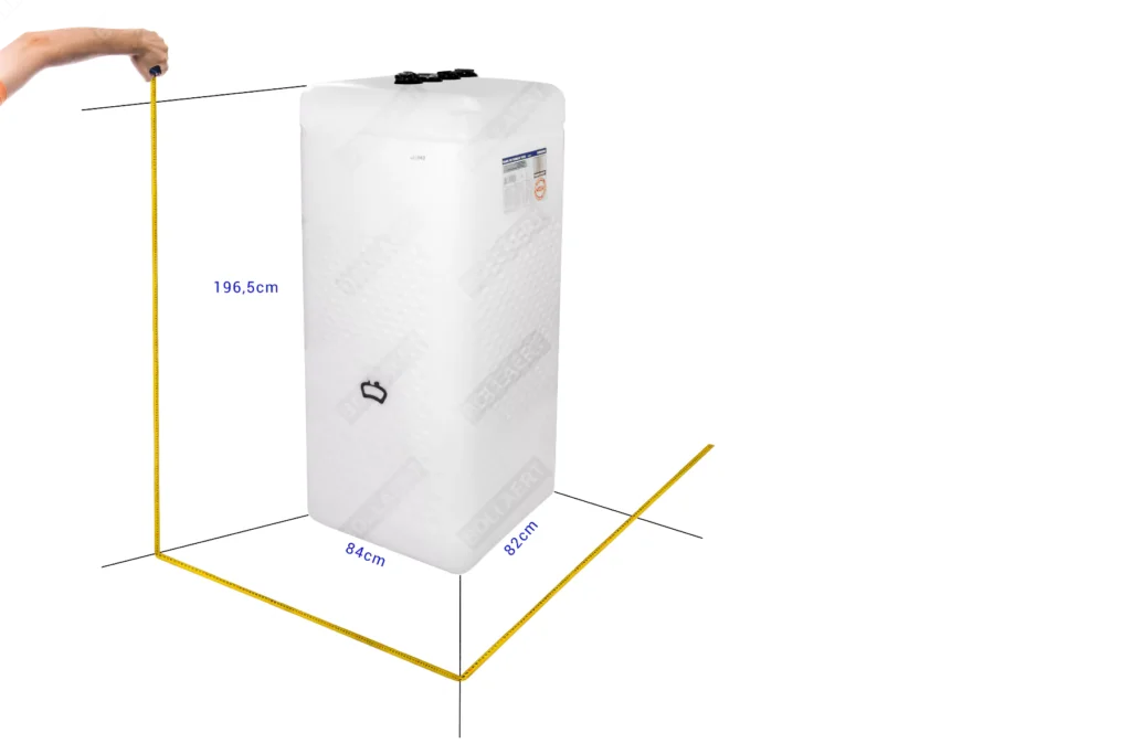 Cuve Fioul PE: 1000 litres spécial - aérienne double paroi