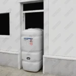 Cuve Fioul PE: 750 litres compact – aérienne double paroi