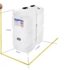 Cuve Fioul PE: 750 litres compact - aérienne double paroi