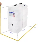 Cuve Fioul PE: 750 litres compact – aérienne double paroi