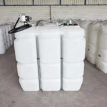 Cuve GNR/fioul polyéthylène de 1500 litres avec pompe gazole (220V)