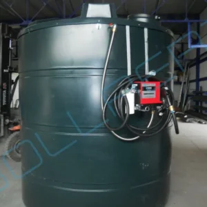 Cuve mazout en PE de 9400 litres avec pompe diesel (220V) 2