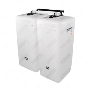 Cuve fioul PE: 2 x 1000L (=2000L) spécial - jumelage largeur