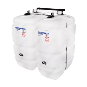Cuve fioul PE: 2 x 1000L (=2000L) standard - jumelage largeur