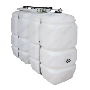 Cuve fioul PE: 2 x 1000L (=2000L) standard - jumelage longueur
