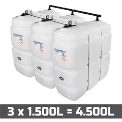 Cuves à mazout PE 3 x 1500L (=4500L) standard - jumelage largeur thumbnail