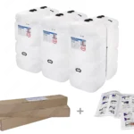 Cuve fioul PE: 3 x 750L (=2250L) compact – jumelage largeur