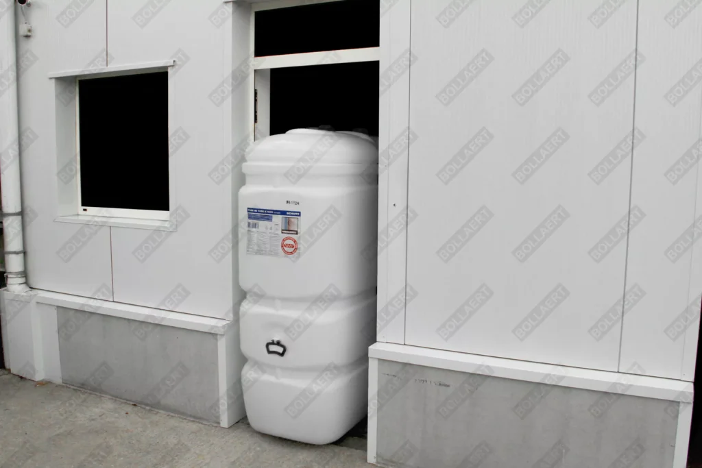 Cuve fioul PE: 4 x 1000L (=4000L) compact - jumelage largeur