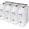 Cuve fioul PE: 4 x 1000L (=4000L) compact - jumelage largeur