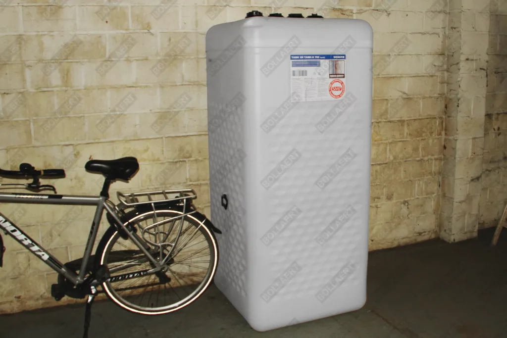 Cuve fioul PE: 4 x 750L (=3000L) spécial - jumelage carré