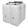 Cuve fioul PE: 4 x 750L (=3000L) spécial - jumelage carré
