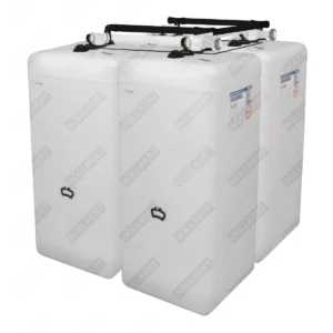 Cuve fioul PE: 4 x 750L (=3000L) spécial - jumelage carré
