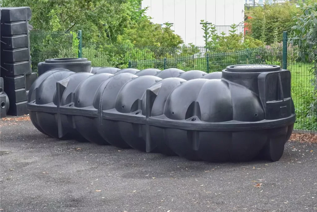 Fosse septique plate - 10.000 litres