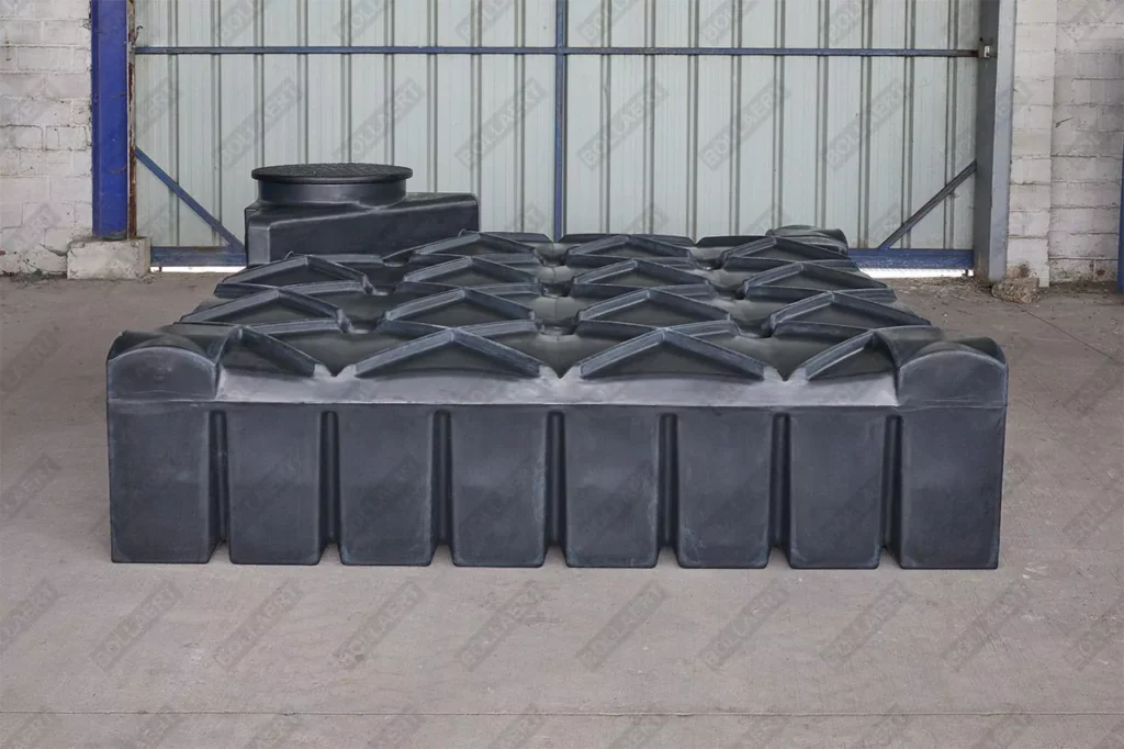 Fosse septique hors sol ultraplate - 3000 litres