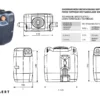 Fosse septique rectangulaire en plastique (PE) à enterrer de 1000 litres 8
