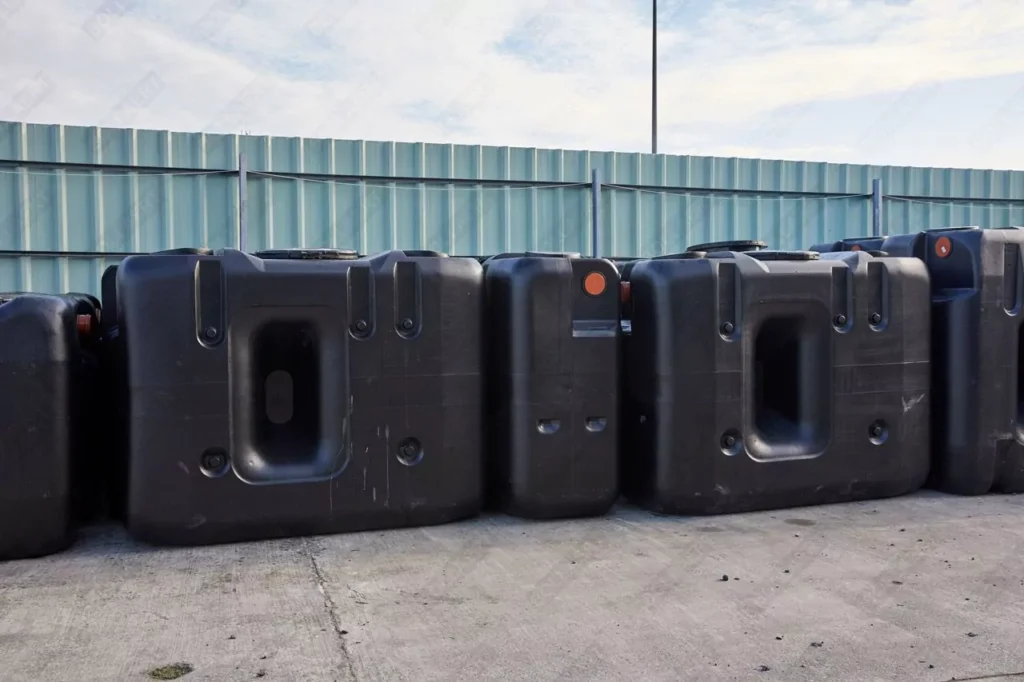 Fosse septique rectangulaire en plastique (PE) à enterrer de 1500 litres