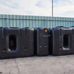Fosse septique rectangulaire en plastique (PE) à enterrer de 3000 litres