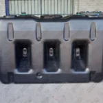 Fosse septique rectangulaire en plastique (PE) à enterrer de 3000 litres
