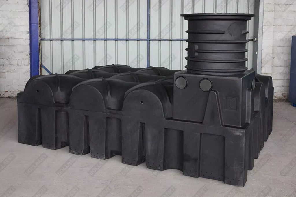 Puits d’infiltration en plastique extra plat - 5000 litres