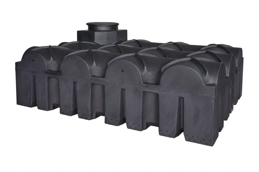 Puits d’infiltration en plastique extra plat - 5000 litres