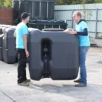 Fosse septique 1000 litres rectangulaire en plastique (PE) à enterrer
