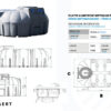 Fosse septique plate - 7500 litres